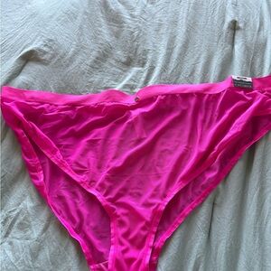 30/32 Hot Pink Mesh Panties -Cacique